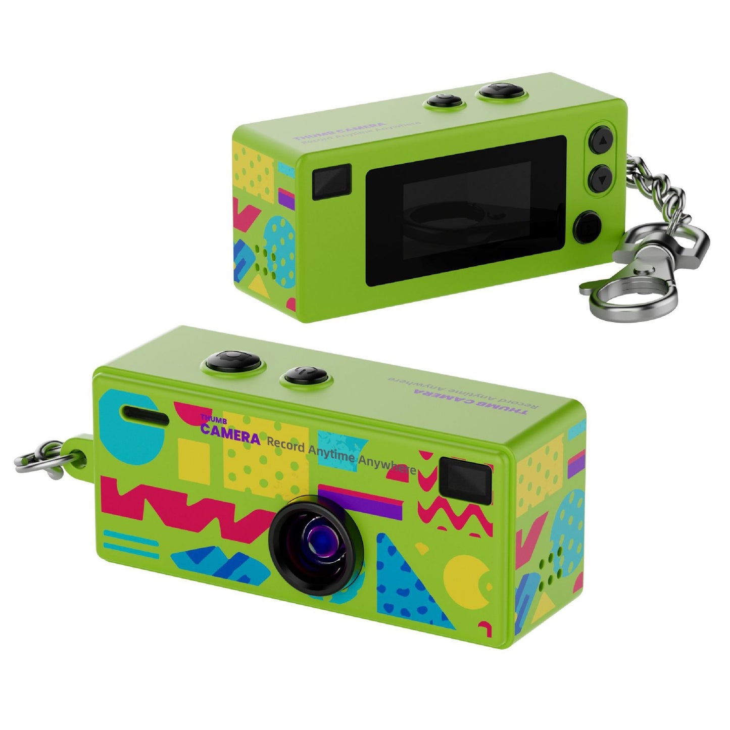 Retroshot™ 80's Mini Keychain Camera