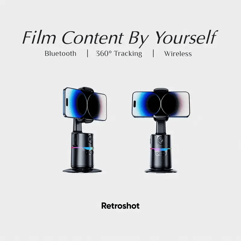 TrackPod™ AI Facial & Body Tracking Tripod